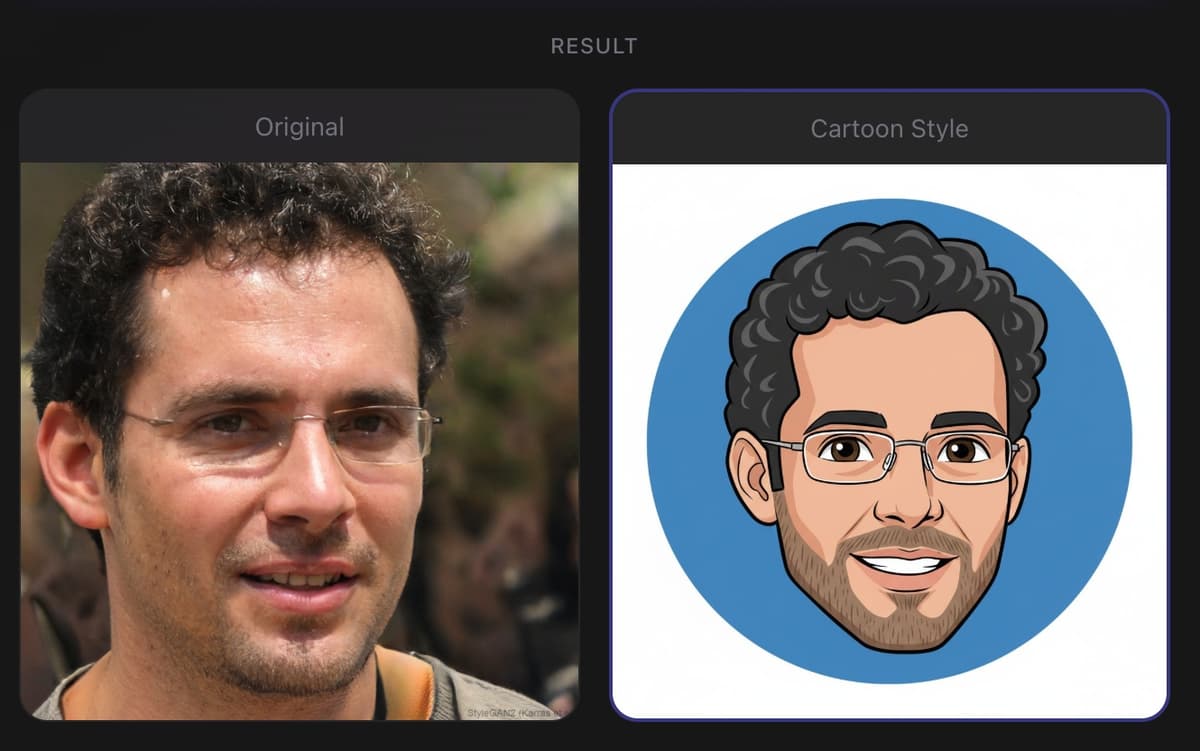 Video Game style avatar example